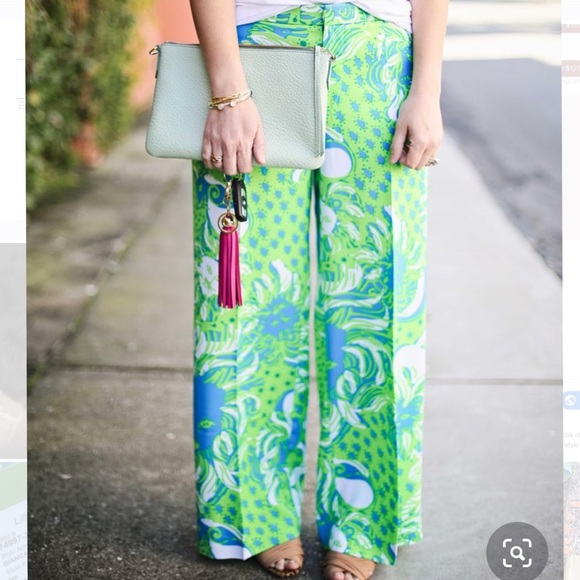 Lilly Pulitzer Pants - LILLY PULITZER roar of the jungle Bianca pant